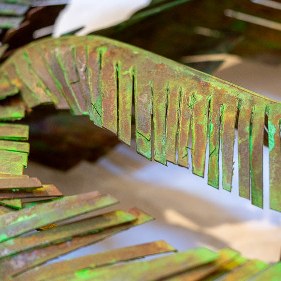 Mi Tierra, escultura de Oscar Fontalvo